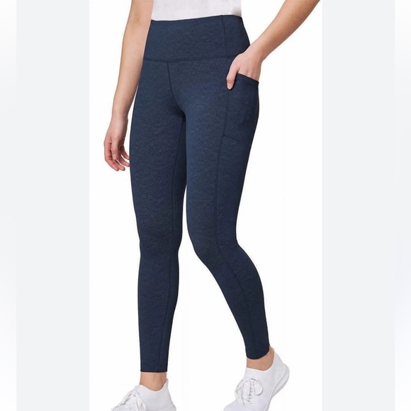 Mondetta Pants - Mondetta Blue High-Waisted Leggings